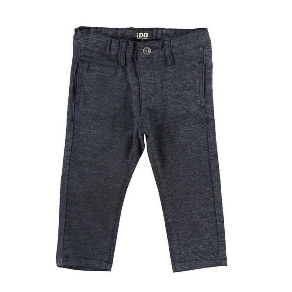 Pantalone bambino 4v563 caldo cotone ido - navy