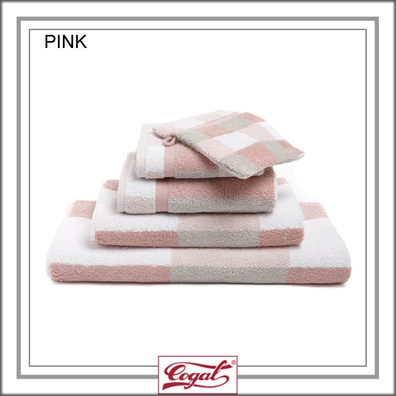 cogal set asciugamani boston - pink uomo