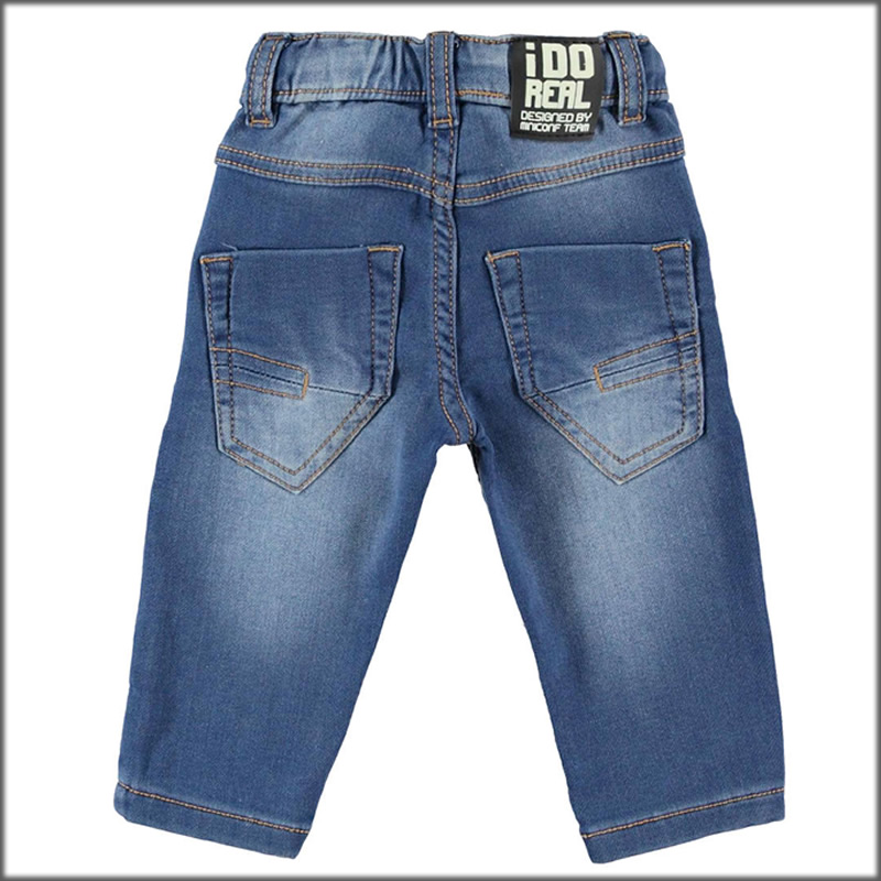 Pantalone lungo jeans 4w269 bambino ido - jeans