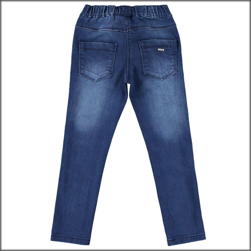 Jeans lungo senza bottoni 4w527 ragazza ido - jeans