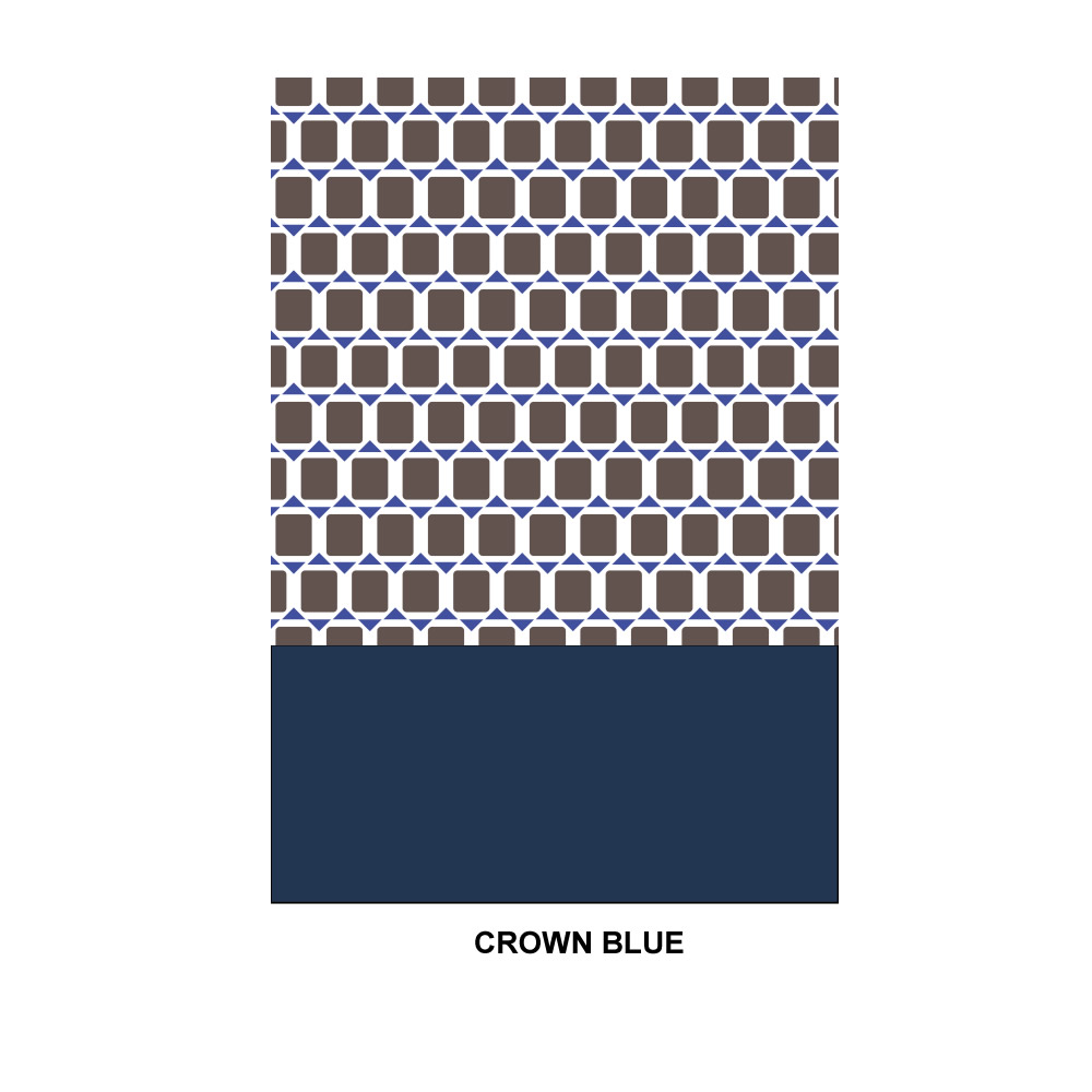 Pigiama cardigan orlato 7072 caldo cotone uomo creazioni bip bip crown blue
