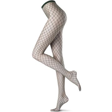 COLLANT A RETE GRANDE FISHNET-GLAMOUR DONNA OROBLU