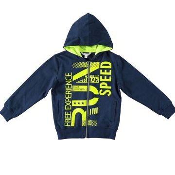 FELPA APERTA CON CAPPUCCIO 6U113 BAMBINO DODIPETTO
