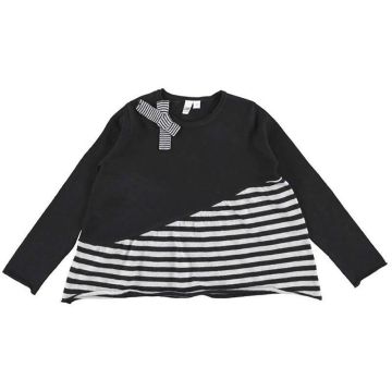 MAGLIONE GIROCOLLO CON FIOCCO 4V948 RAGAZZA IDO