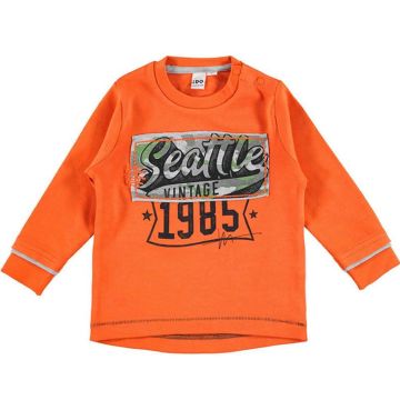 MAGLIA MANICA LUNGA 4V525 CALDO COTONE BAMBINO IDO