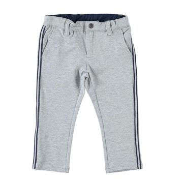 PANTALONE LUNGO CON BANDA LATERALE 4W236 BAMBINO IDO