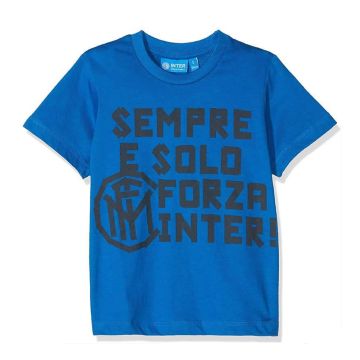 T SHIRT MANICA CORTA DA BAMBINO I019 INTER F.C.