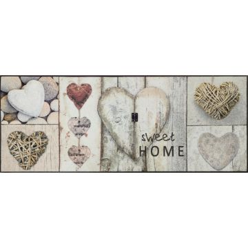 TAPPETO VINTAGE HEARTS 75*190cm WASH AND DRY