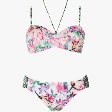 BIKINI FASCIA CON COPPA PREFORMATA DELICATE FLOWER TRIUMPH
