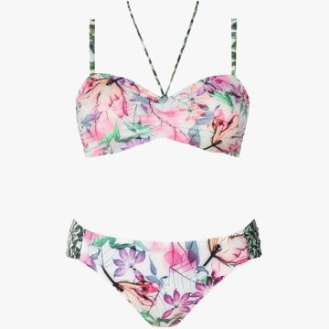 BIKINI FASCIA CON COPPA PREFORMATA DELICATE FLOWER TRIUMPH