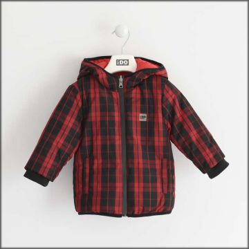 GIUBBOTTO IMBOTTITO TERMICO REVERSIBILE 4K591 BAMBINO IDO