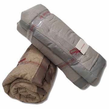 PLAID TRAPUNTATO IN COTONE OPLA' BORBONESE
