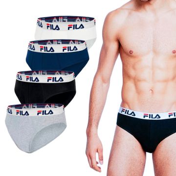 SLIP UOMO BIPACK ELASTICO STAMPATO 5015/2 FILA