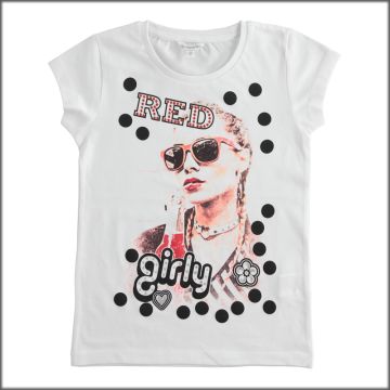 T-SHIRT MEZZA MANICA 6J167 DA BAMBINA DODIPETTO