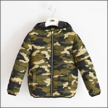 GIUBBOTTO IMBOTTITO TERMICO CAMOUFLAGE 4 1320 BAMBINO IDO