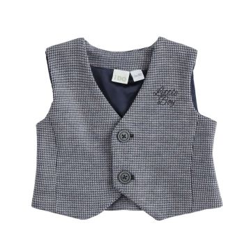 GILET SMANICATO 4 1199 DA CERIMONIA NEONATO IDO MINI