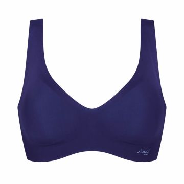 REGGISENO ZERO FEEL BRALETTE BLUE INK DONNA SLOGGI