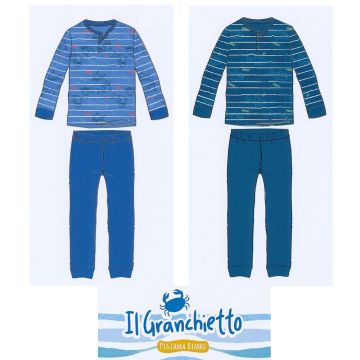 PIGIAMA DA BAMBINO PRIMAVERILE GP1008 IL GRANCHIETTO