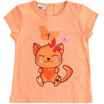 T-SHIRT MANICA CORTA STAMPATA FREE TIME 4.2023 NEONATA IDO