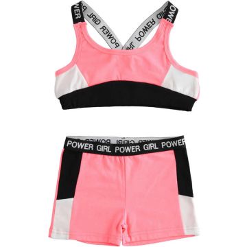 COMPLETO SPORTIVO TOP E SHORT 4.2733 BAMBINA IDO