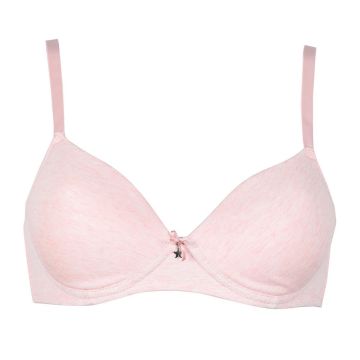 REGGISENO BIO COTON 1456 ROSA MELANGE DONNA SIèLEI