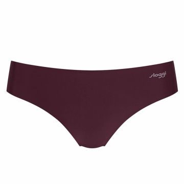 SLIP ZERO FEEL TANGA EX CLARET SLOGGI