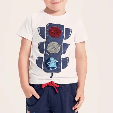 T-SHIRT DA BAMBINO MANICA CORTA 4.2671 IDO