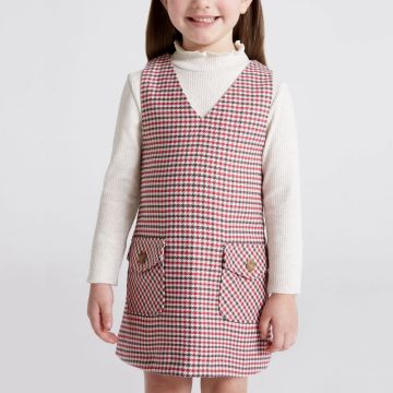 COMPLETO VESTITO E LUPETTO 4982 BAMBINA MAYORAL