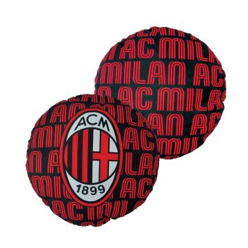 CUSCINO ARREDO SAGOMATO MILAN STAMPATO PRODOTTO UFFICIALE