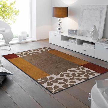 TAPPETO FLORITA 115*175CM WASH AND DRY