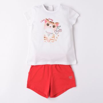 COMPLETO T-SHIRT E SHORT 6.6163 BAMBINA DODIPETTO