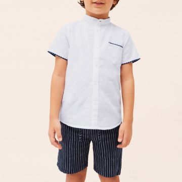 COMPLETO CAMICIA E BERMUDA DI LINO 3240 BAMBINO MAYORAL