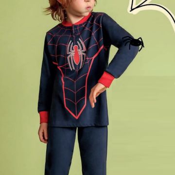 PIGIAMA FRESCO COTONE SPIDERMAN 4301 PER BAMBINO SABOR