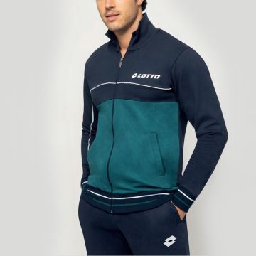 TUTA APERTA FULL ZIP LA1068 DA UOMO LOTTO HOMEWEAR