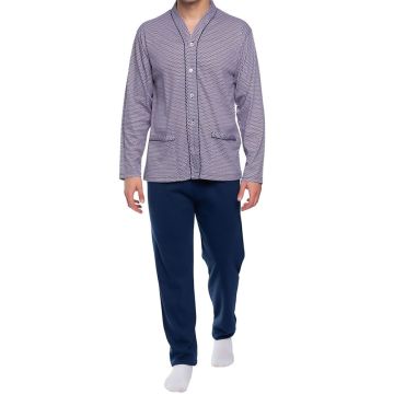 PIGIAMA CARDIGAN ORLATO 7072 CALDO COTONE UOMO CREAZIONI BIP BIP