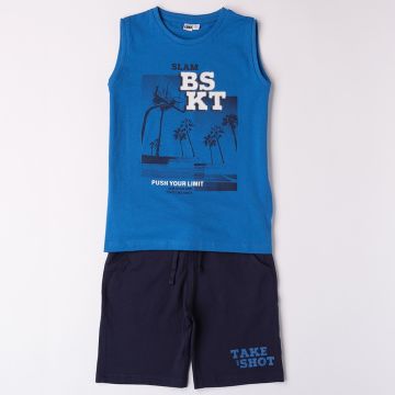 COMPLETO T-SHIRT E SHORT 4.8227 G0 PER RAGAZZO IDO