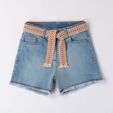 PANTALONE DENIM CORTO 4.8874 RAGAZZA IDO