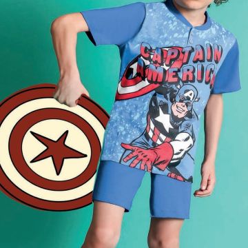 PIGIAMA CAPITAN AMERICA CORTO 8350 PER BAMBINO SABOR