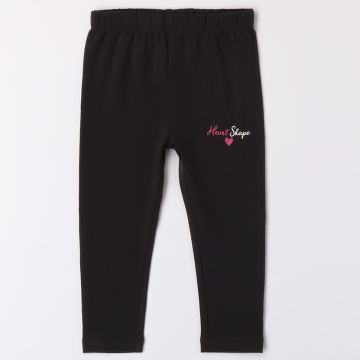LEGGINGS LUNGO CON SCRITTA 4A333 BAMBINA IDO
