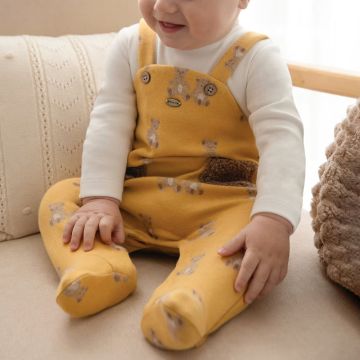 TUTINA FINTA SALOPETTE E CUFFIETTA 2618 NEONATO MAYORAL