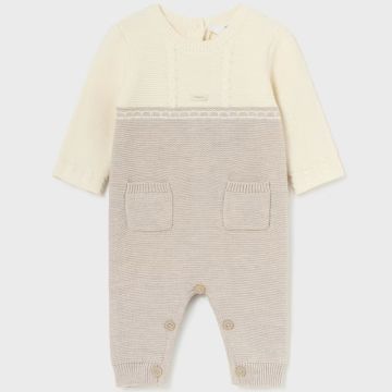 TUTINA INTERA TRICOT MISTO COTONE E LANA 2616 NEONATO MAYORAL