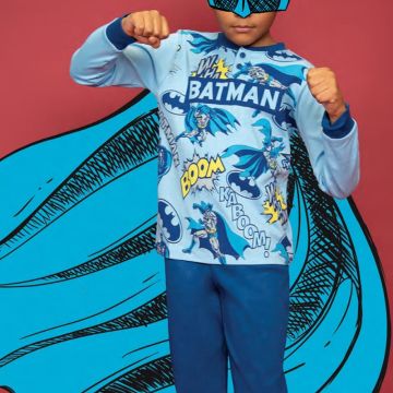 PIGIAMA BATMAN 7402 CALDO COTONE BAMBINO SABOR