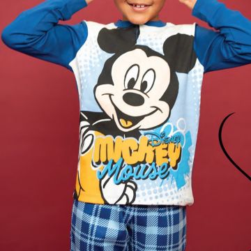 PIGIAMA MICKEY MOUSE 7409 CALDO COTONE BAMBINO SABOR