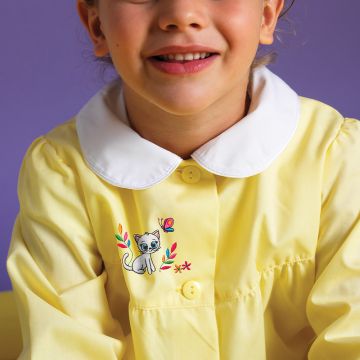 GREMBIULE ASILO TINTA UNITA 33GR4025 BAMBINA SIGGI
