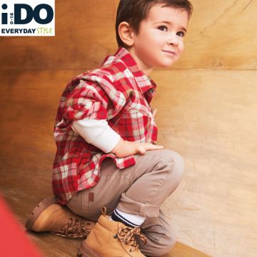 PANTALONE BALLOON FIT 4A503 BAMBINO IDO
