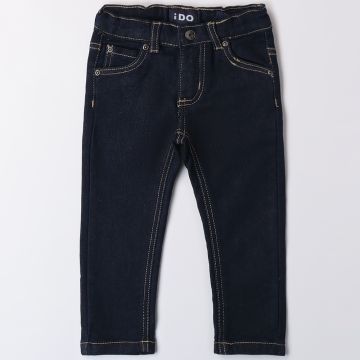 PANTALONE DENIM DARK BLU 4A490 NEONATO IDO