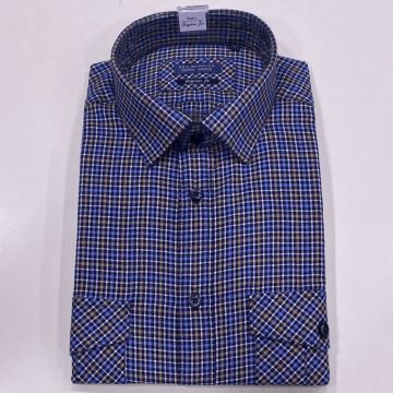 CAMICIA REGULAR FIT CALDO COTONE CARTA 404 UOMO SEA BARRIER