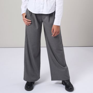 PANTALONE ELEGANTE AMPIO 4A962 CON CINTURA RAGAZZA IDO