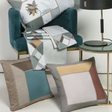 CUSCINO ARREDO BOEMIA 45X45 BORBONESE HOME