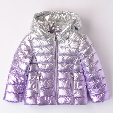 GIUBBINO IMBOTTITO SILVER LILLA 4A632 NEONATA IDO